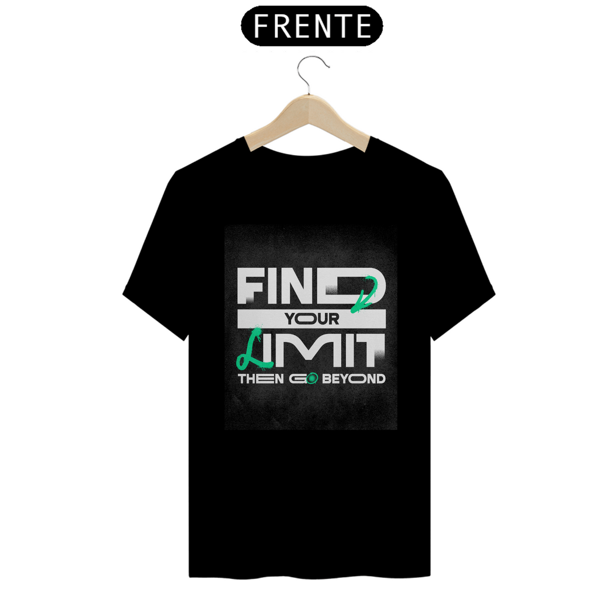 Nome do produto: \'Camiseta Coleção Streetwear Find your Limit