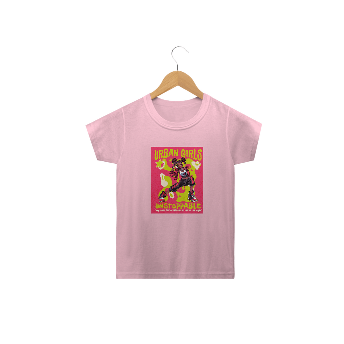Nome do produto: Camiseta Infantil Urban Girls