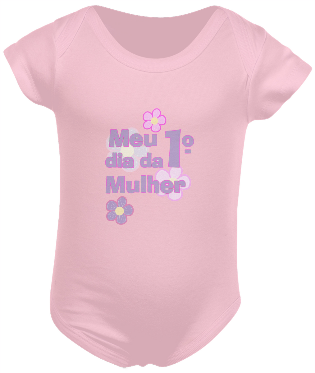 Nome do produto: Body Meu primeiro dia da mulher