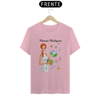 Nome do produtoCamiseta Fem Profissões Ciências Biológicas