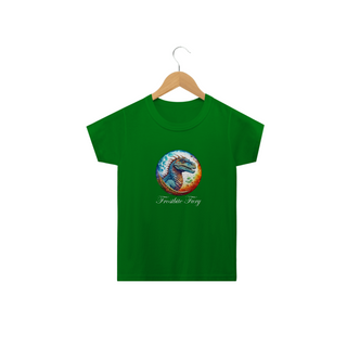 Nome do produtoCamiseta Infantil - Coleção Still Dragon - Frostbite Fury