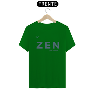 Nome do produtoCamiseta Unissex Zen Paciência