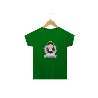 Nome do produtoCamiseta Infantil Coleção Santinhos Santa Rita de Cássia