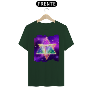 Nome do produtoCamiseta Coleção Holística Cubo de Metatron