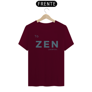 Nome do produtoCamiseta Unissex Zen Paciência