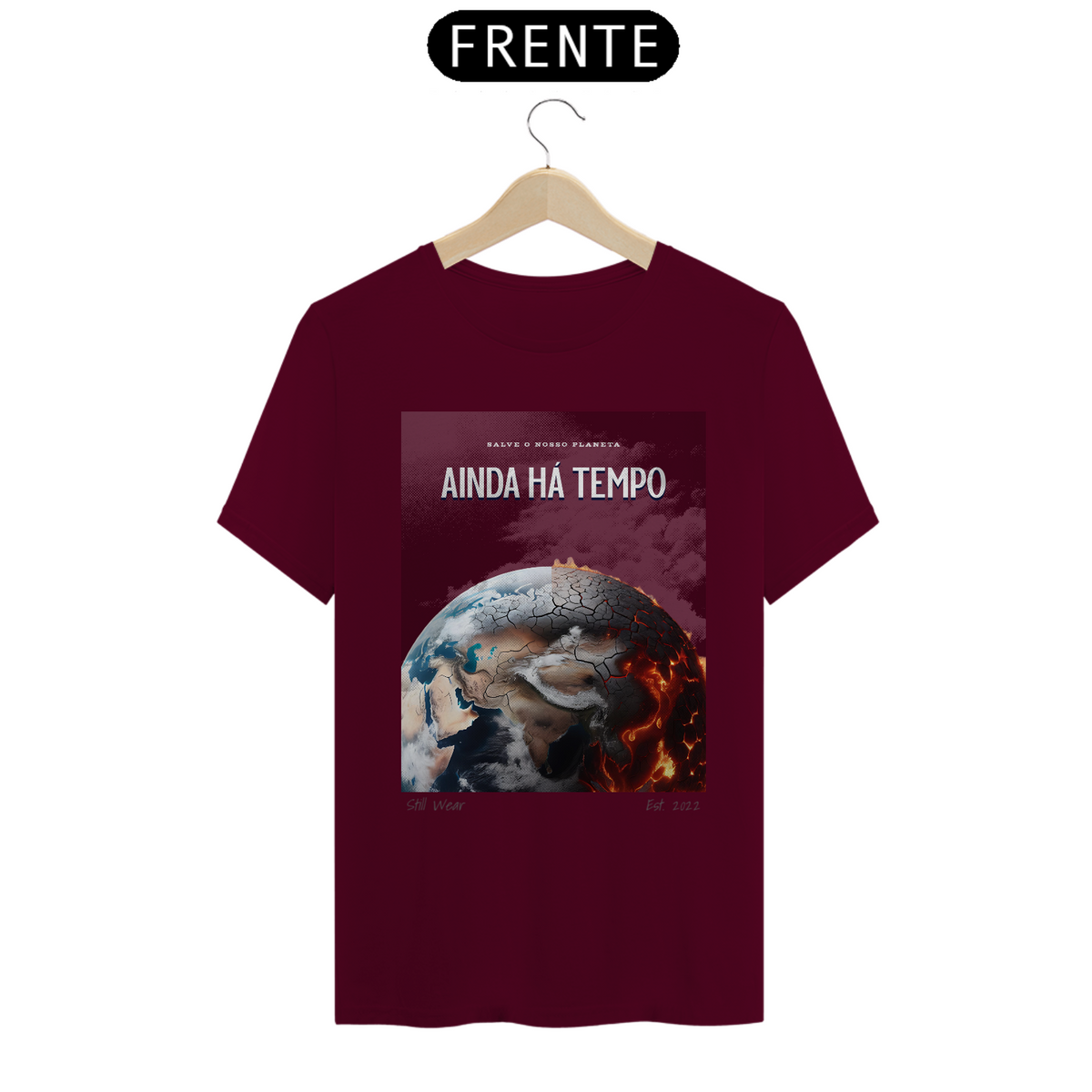 Nome do produto: Camiseta Salve o nosso Planeta