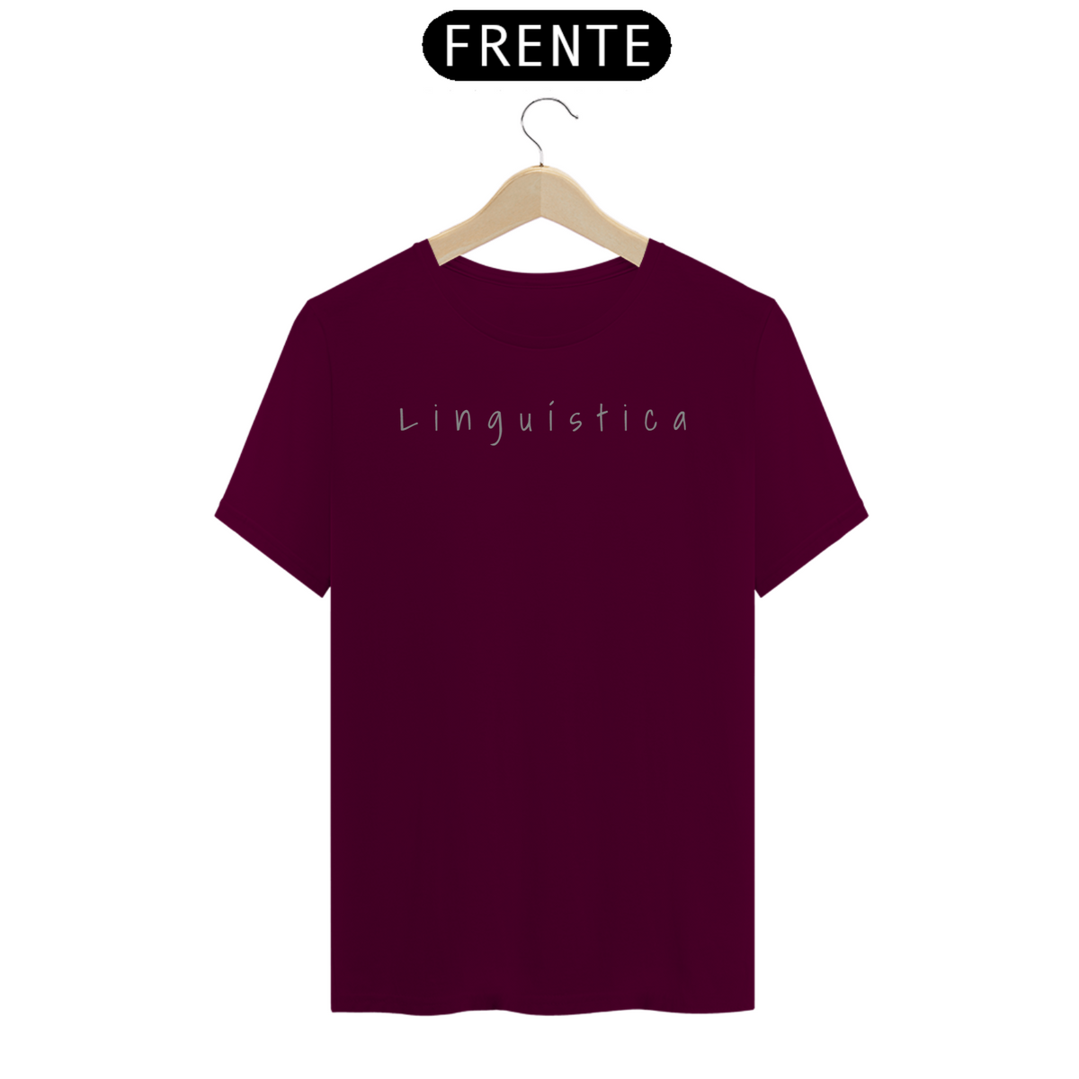 Nome do produto: Camiseta Minimal Profissões Linguística