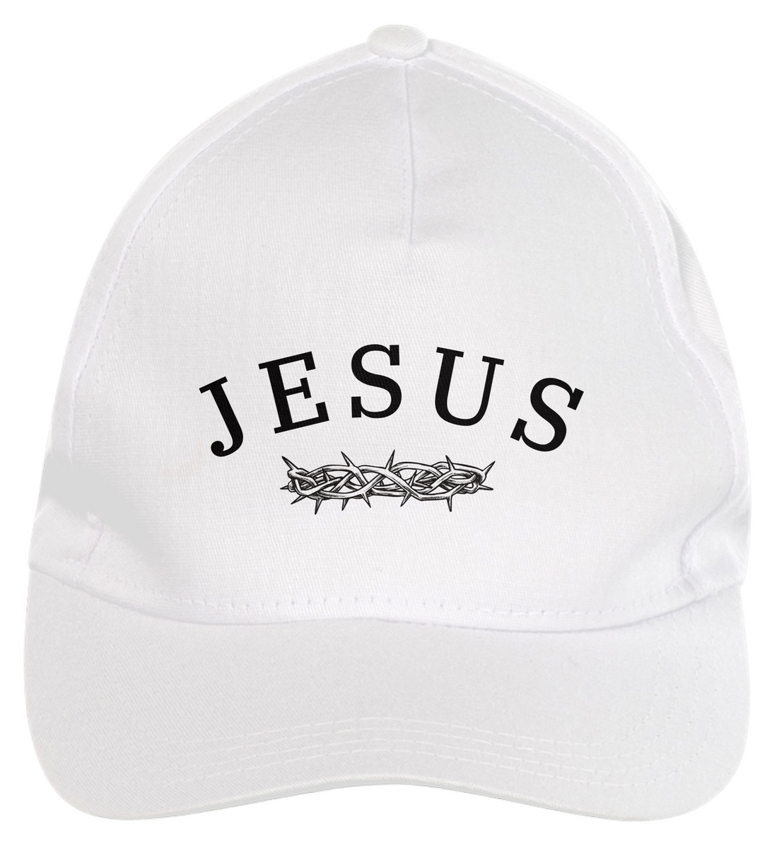 Nome do produto: Boné Jesus e coroa