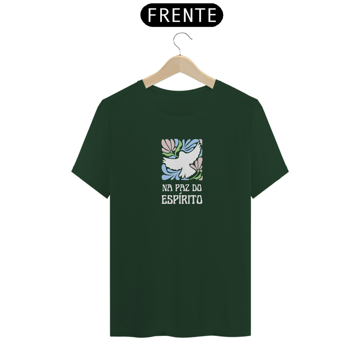 Nome do produto: Camiseta Na Paz do Espírito
