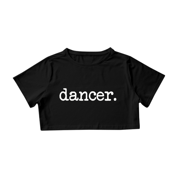 Camiseta Cropped dancer. Feminina