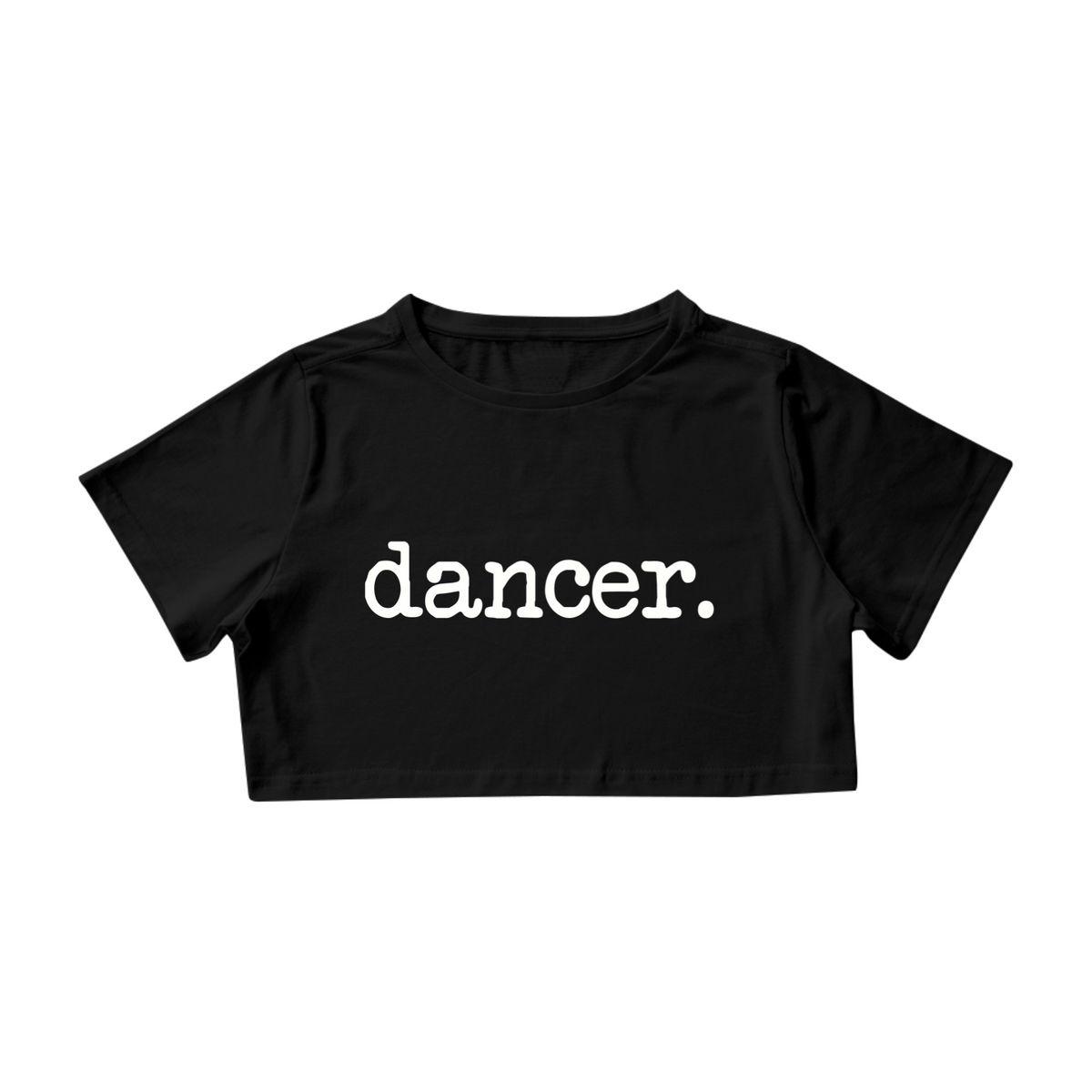 Nome do produto: Camiseta Cropped dancer. Feminina