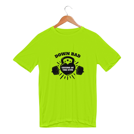Down Bad Crying at the Gym - Camiseta Sport Dry UV - Taylor Swift