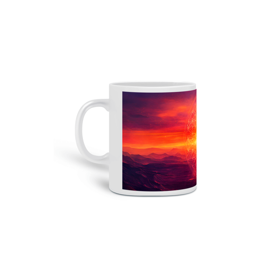 Flor da Vida - Caneca