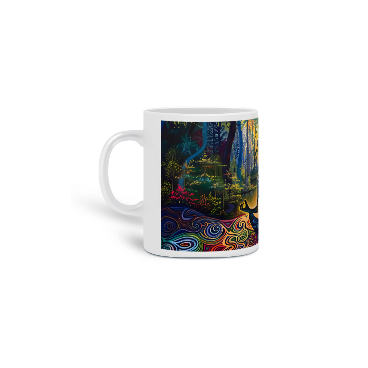 Nome do produto: Meditação matinal - Caneca