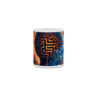 Mente em labirinto II - Caneca