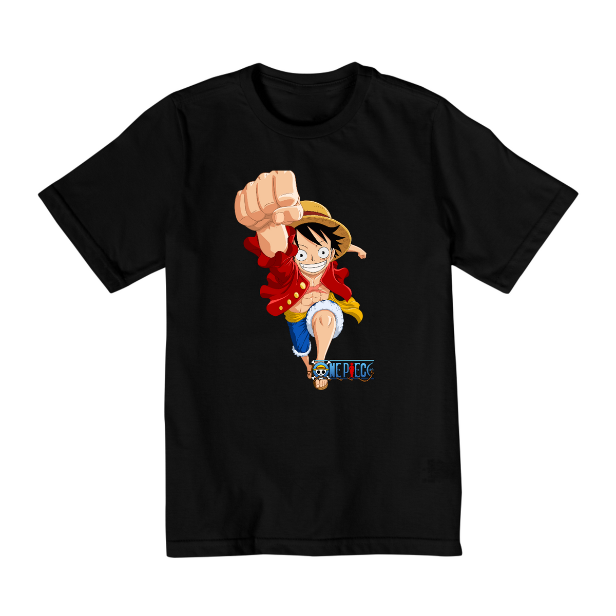 Nome do produto: Camiseta Infantil Luffy