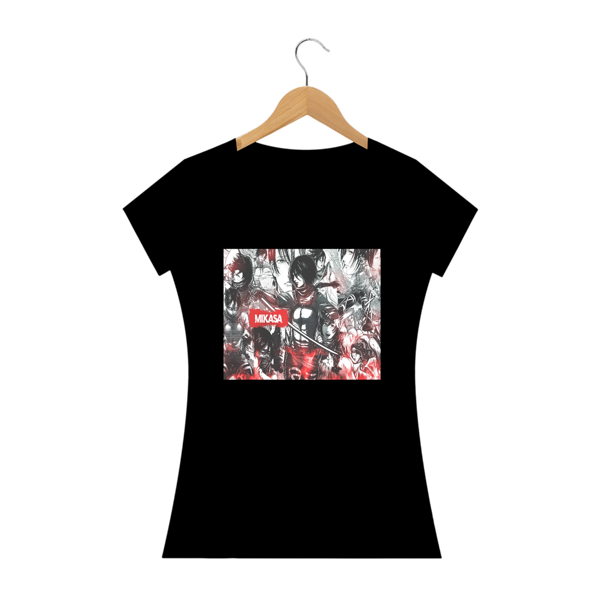 Nome do produto: Camisa feminina Shingeki no Kyojin