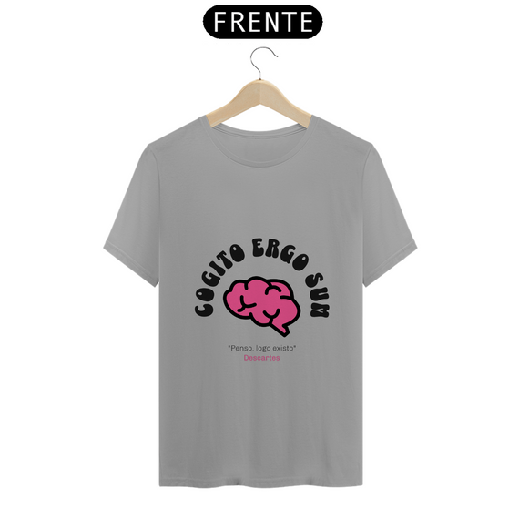 Camiseta - Penso Logo Existo