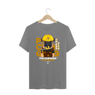 Nome do produtoCamiseta Pug Minerador Bitcoin - Plus Size