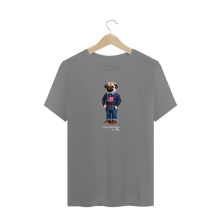 Nome do produtoCamiseta Pug - Pug Polo U.S.A. - Plus Size