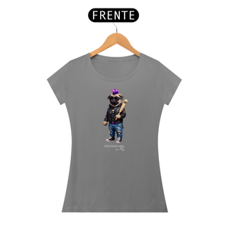 Nome do produtoCamiseta Baby Longe Pug - Pug Punk 0001