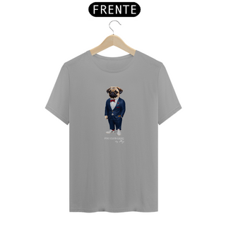 Nome do produtoCamiseta Pug - Pug Terno