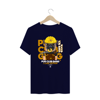 Nome do produtoCamiseta Pug Minerador Bitcoin - Plus Size