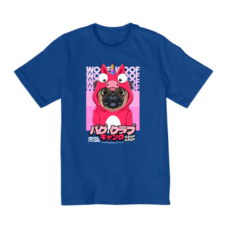 Nome do produtoCamiseta Infantil Pug Unicórnio