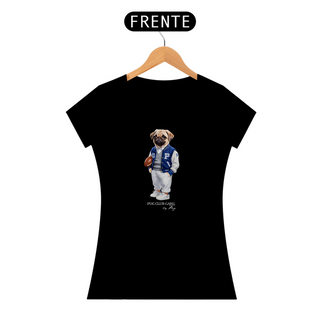 Nome do produtoCamiseta Baby Long Pug - Universidade Pug