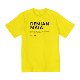 Nome do produtoCamiseta Infantil (10 a 14) Demian Maia logo 2 preto