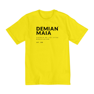 Nome do produtoCamiseta Infantil (2 a 8) Demian Maia logo 2 preto 1