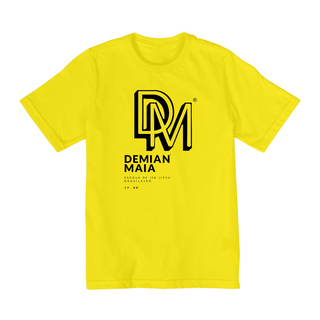 Nome do produtoCamiseta Infantil (2 a 8) Demian Maia logo 4 preto 