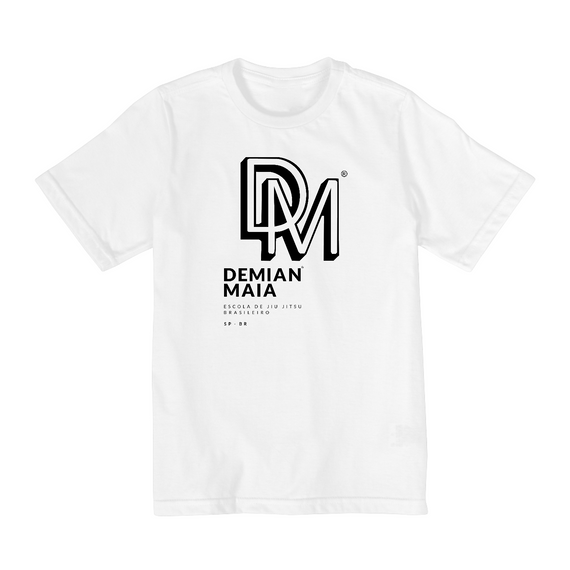 Camiseta Infantil (10 a 14) Demian Maia logo 4