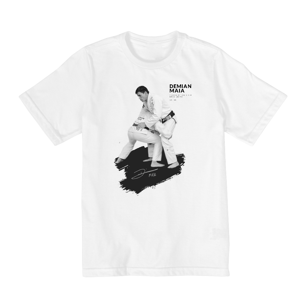 Nome do produto: Camiseta Infantil (10 a 14) Demian Maia