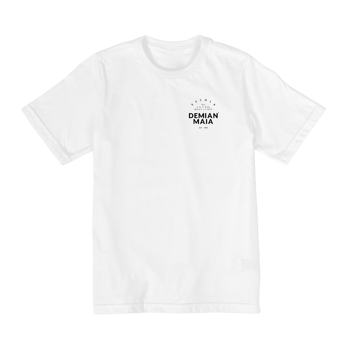 Nome do produto: Camiseta Infantil (2 a 8) Demian Maia logo 3 preto