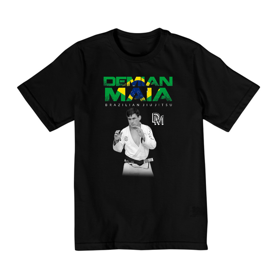 Camiseta Infantil (10 a 14) Demian Maia Brasil 1