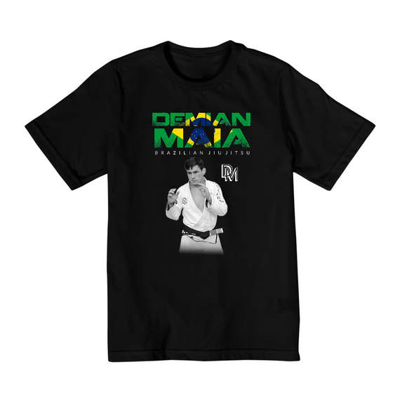 Camiseta Infantil (2 a 8) Demian Maia Brasil 1