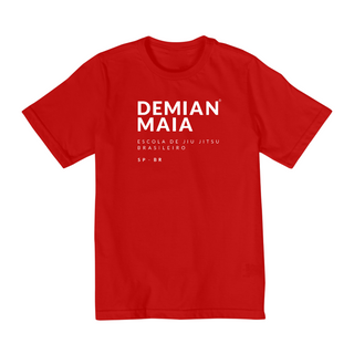 Nome do produtoCamiseta Infantil (2 a 8) Demian Maia logo 2 branco1