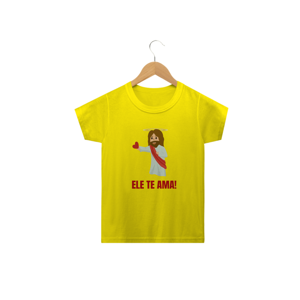 Nome do produto: CAMISETA INFANTIL - JESUS