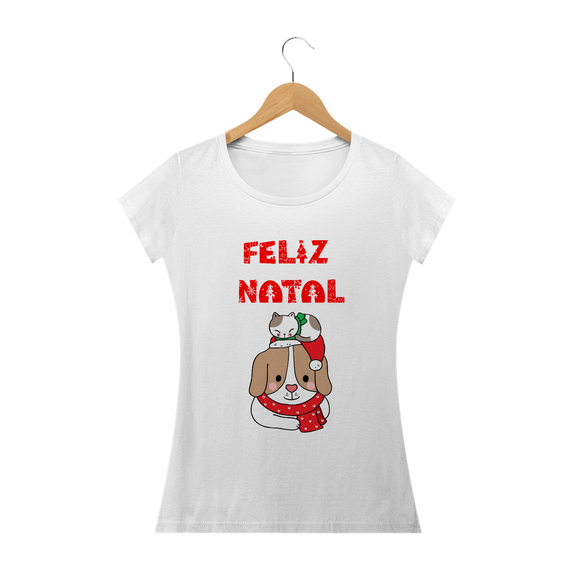 CAMISETA PETS - FELIZ NATAL