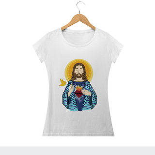 Nome do produtoCAMISETA FEM. -- SAGRADO CORAÇÃO DE JESUS