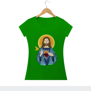 Nome do produtoCAMISETA FEM. -- SAGRADO CORAÇÃO DE JESUS