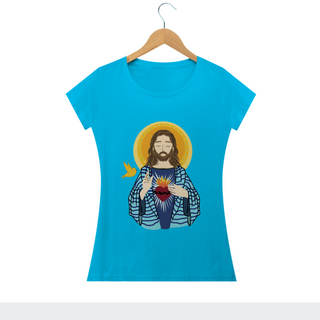 Nome do produtoCAMISETA FEM. -- SAGRADO CORAÇÃO DE JESUS