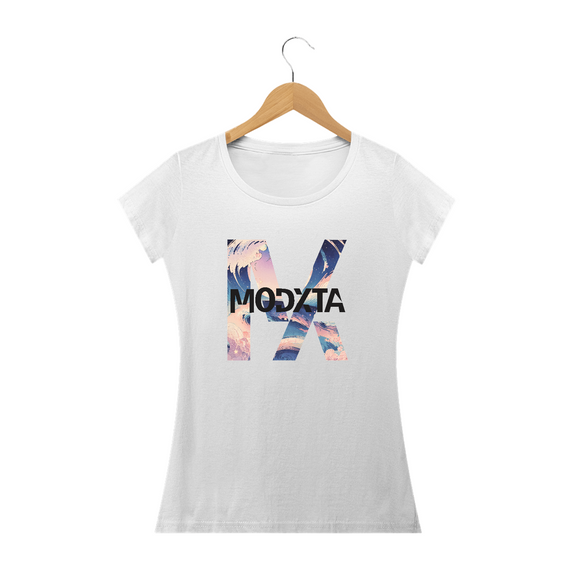 Camisetas Baby Long Premium com Estampas Artísticas colorida MODXTA