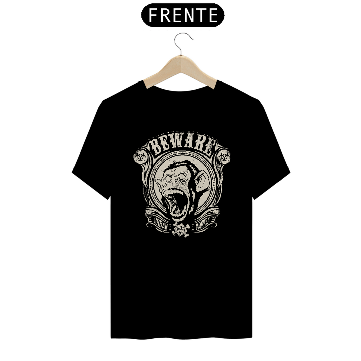 Nome do produto: Camiseta Beware Urban Monkey