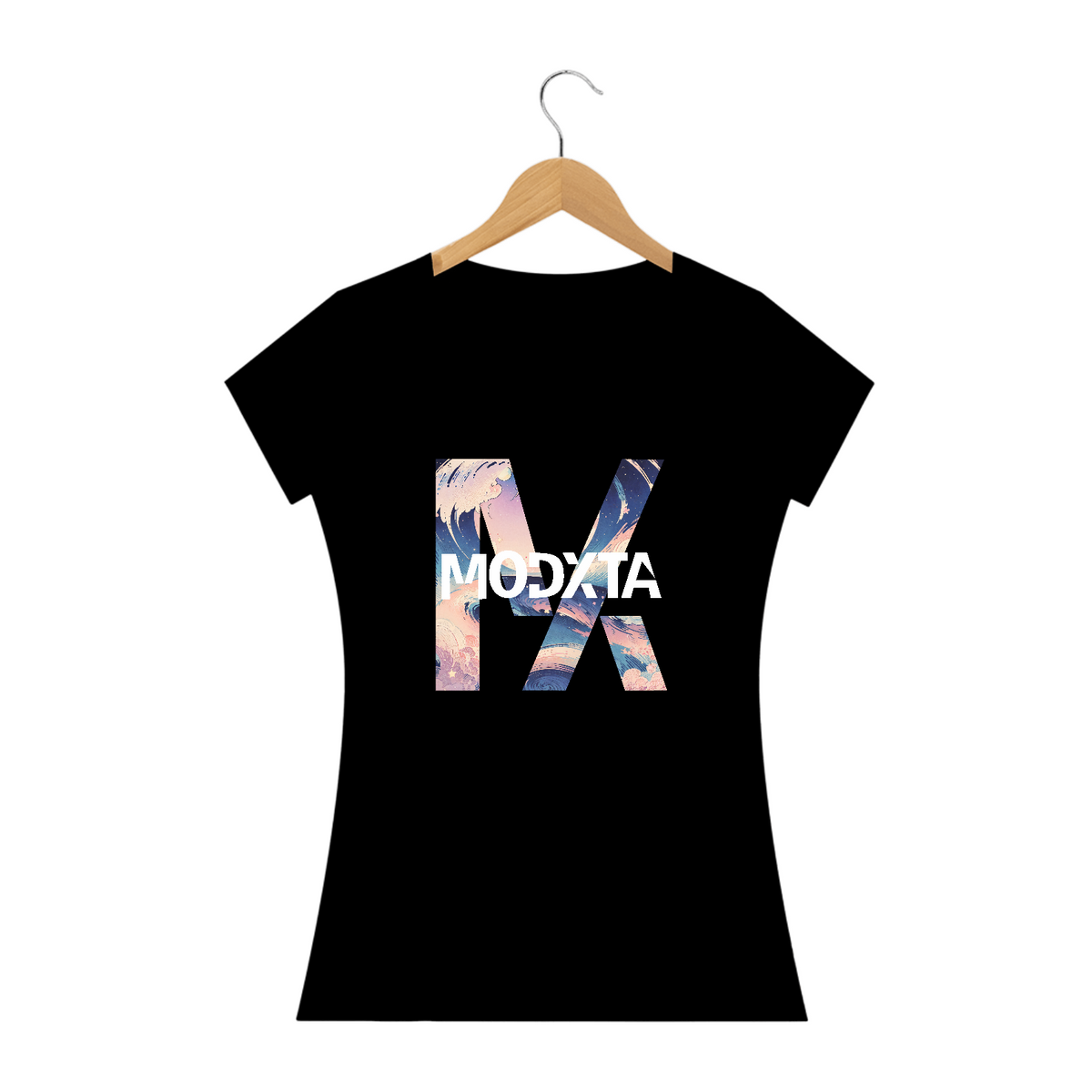 Nome do produto: Camisetas Baby Long Premium com Estampas Artísticas colorida MODXTA