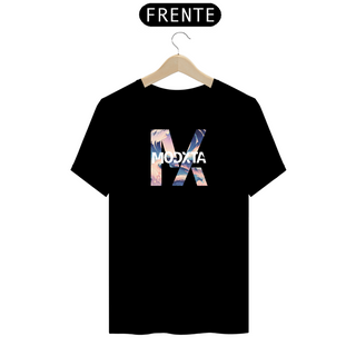 Nome do produtoCamisetas T-Shirt Premium com Estampas Artísticas colorida MODXTA Preta