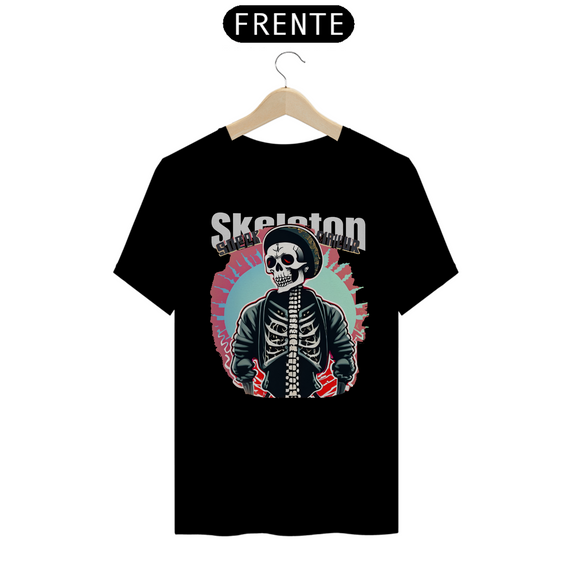 T-shirt skeleton 