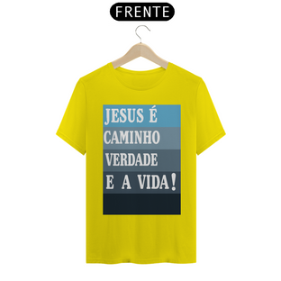 Nome do produtoCamisa Jesus é Caminho - Várias Cores