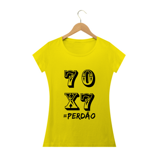 Nome do produtoCamisa Feminina 70 x 7 - Várias Cores